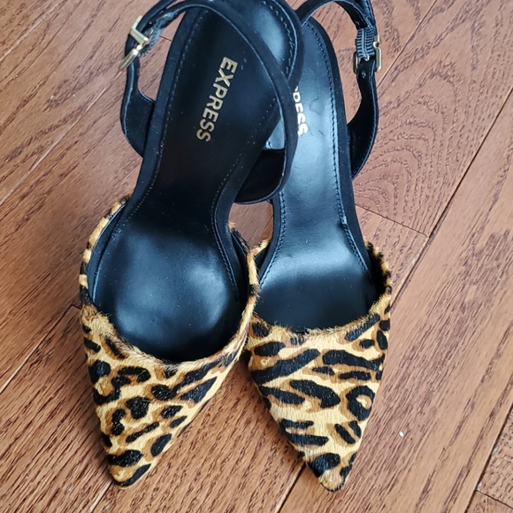 Express Shoes - Express leopard sandal shoes